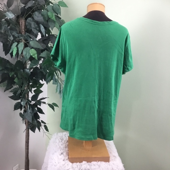 ST Johns Bay 1X green essential short sleeve tee - Picture 2 of 11